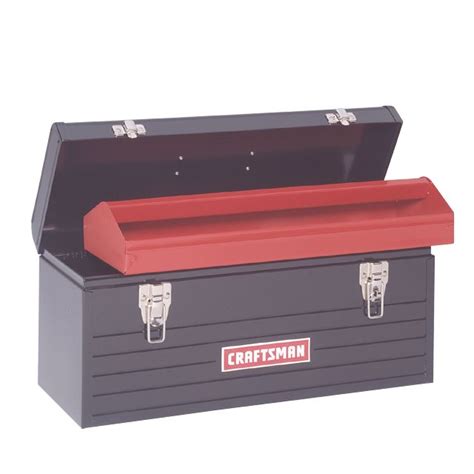 craftsman metal hand tool box|lowe's craftsman tool box sale.